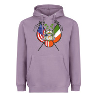 Lavender Ancient Order of Hibernians Premium Heavyweight Hoodie - trangStudio