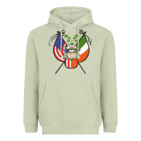 Matcha Ancient Order of Hibernians Premium Heavyweight Hoodie - trangStudio