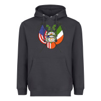 Smoke Ancient Order of Hibernians Premium Heavyweight Hoodie - trangStudio