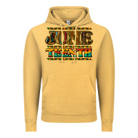 Vintage Mustard Juneteenth Vintage Hoodie - HowdyJamesFarm