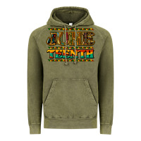 Vintage Olive Juneteenth Vintage Hoodie - HowdyJamesFarm