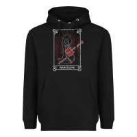 Black adventure time halloween marceline tarot card Heavyweight Hoodie - trangStudio