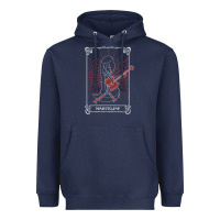 Navy adventure time halloween marceline tarot card Heavyweight Hoodie - trangStudio