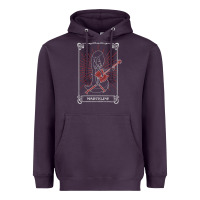 Plum adventure time halloween marceline tarot card Heavyweight Hoodie - trangStudio