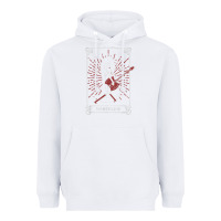 White adventure time halloween marceline tarot card Heavyweight Hoodie - trangStudio