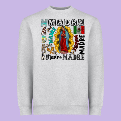 Madre Heavyweight Sweatshirt Designed By Cowhidedigitalart