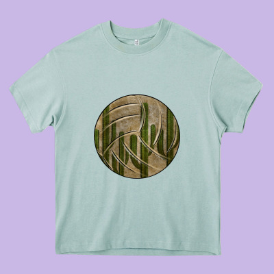 Old Cactus Vintage Volleyball Heavy Core Tee Designed By Bettercallsaul