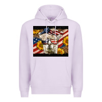 Lilac Western 4th Of July Lama Premium Hoodie - LillyAllenDesigns