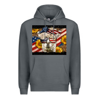 Rock Western 4th Of July Lama Premium Hoodie - LillyAllenDesigns
