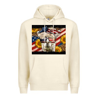 Sandshell Western 4th Of July Lama Premium Hoodie - LillyAllenDesigns