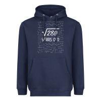 Navy 17 year old gift boys girls funny 17th birthday gifts math Heavyweight Hoodie - trangStudio