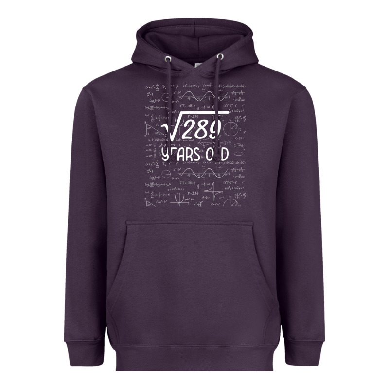 17 Year Old Gift Boys Girls Funny 17th Birthday Gifts Math Heavyweight Hoodie by trangStudio | Teevron