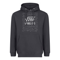 Smoke 17 year old gift boys girls funny 17th birthday gifts math Heavyweight Hoodie - trangStudio