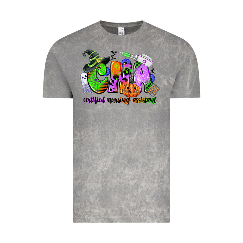 Cna Certified Nursing Assistant Halloween Vintage Tee by CowGirlArtShop | Teevron