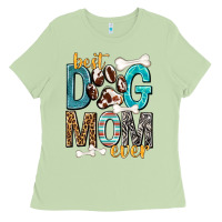 Matcha Best Dog Mom Ever Ladies Tee - texasbilliewilder