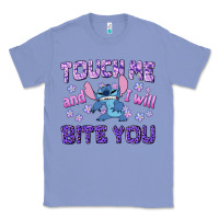 Colony Blue touch me and i will bite you Classic Tee - texasbilliewilder
