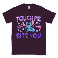 Plum touch me and i will bite you Classic Tee - texasbilliewilder