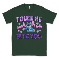 Sports Green touch me and i will bite you Classic Tee - texasbilliewilder