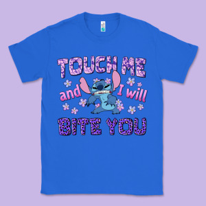 Touch Me And I Will Bite You Classic Tee Designed By Texasbilliewilder