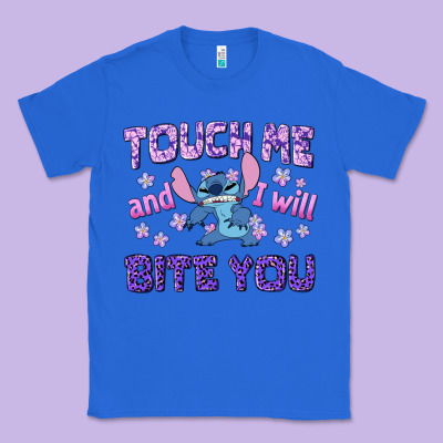 Touch Me And I Will Bite You Classic Tee Designed By Texasbilliewilder