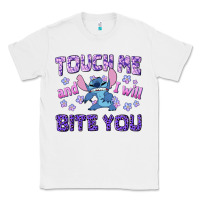 White touch me and i will bite you Classic Tee - texasbilliewilder