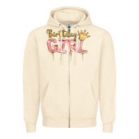 Sandshell Birthday girl balloon Zipper Hoodie - Artiststas