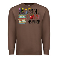 Chestnut teach love inspire Premium Sweatshirt - BarkalooDesign