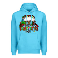 Ocean Blue merry christmas shitter's full christmas vacation Premium Hoodie - Jasminsmagicworld