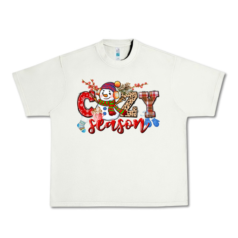 Cozy Season Snowman Urban Heavy Tee by CowGirlArtShop | Teevron