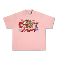 Salmon cozy season snowman Urban Heavy Tee - CowGirlArtShop