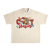 Sandshell cozy season snowman Urban Heavy Tee - CowGirlArtShop