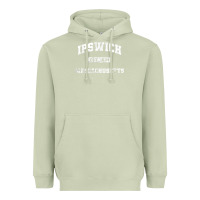 Matcha ipswich massachusetts ma vintage state athletic style Heavyweight Hoodie - trangStudio