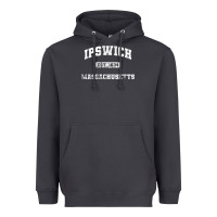 Smoke ipswich massachusetts ma vintage state athletic style Heavyweight Hoodie - trangStudio