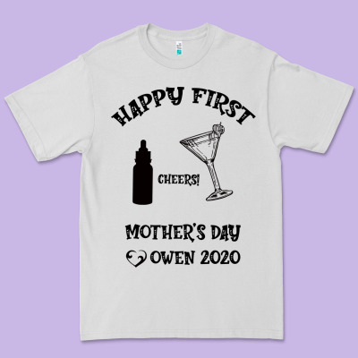 Happy Fırst Cheers Mother's Day Owen 2020 Premium Tee Designed By Bettercallsaul