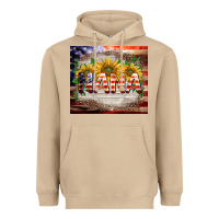 Mushroom patriotic nana Heavyweight Hoodie - BarkalooDesign