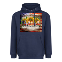 Navy patriotic nana Heavyweight Hoodie - BarkalooDesign