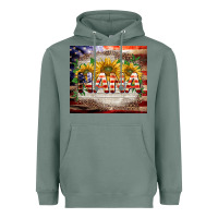 Sage patriotic nana Heavyweight Hoodie - BarkalooDesign