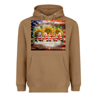 Toasted Coconut patriotic nana Heavyweight Hoodie - BarkalooDesign