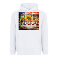 White patriotic nana Heavyweight Hoodie - BarkalooDesign
