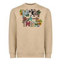 Mushroom mom of twins Heavyweight Sweatshirt - CowhideDigitalArt