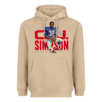 Mushroom O.J. Simpson Heavyweight Hoodie - trangStudio