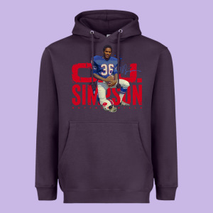 O.j. Simpson Heavyweight Hoodie Designed By Trangstudio