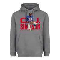 Storm O.J. Simpson Heavyweight Hoodie - trangStudio