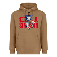 Toasted Coconut O.J. Simpson Heavyweight Hoodie - trangStudio