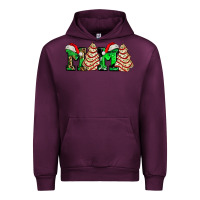 Mauve Wine mama with christmas tree cake ado Urban Hoodie - AdoDesignShop