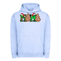 Pigment Grape Ice mama with christmas tree cake ado Urban Hoodie - AdoDesignShop