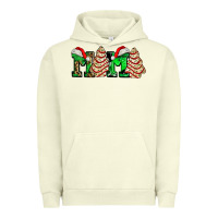 Pigment Pistachio mama with christmas tree cake ado Urban Hoodie - AdoDesignShop