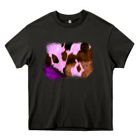 Asphalt Purple Western Wood Cowhide Frame Heavy Core Tee - Bettercallsaul