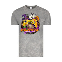 Cloud Rock halloween gamer Vintage Tee - CowGirlArtShop