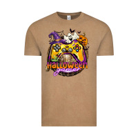 Vintage Coffee halloween gamer Vintage Tee - CowGirlArtShop